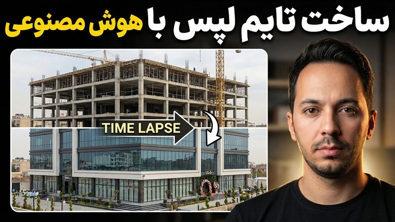 ساخت ویدئو های تایم لپس با هوش مصنوعی (رایگان😍) | time lapse Ai