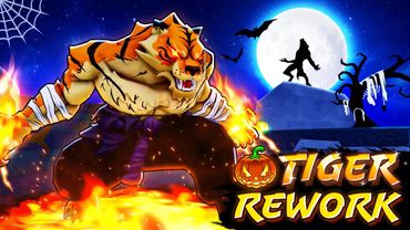 TIGER SHOWCASE + Halloween Event | Blox Fruits