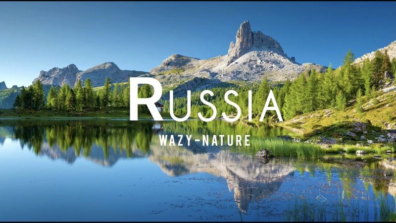 Russia 4K - Scenic Relaxation Film with Calming Music - No copyright videos