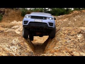 LAND ROVER | RANGE ROVER SPORT Off-road Driving 4X4 RC Car No.18