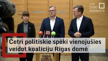 Četras partijas pauž gatavību strādāt V. Kleinberga vadībā