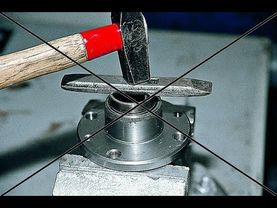 Почему нельзя забивать подшипники