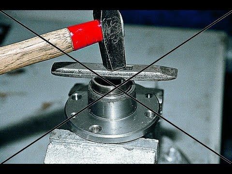 Почему нельзя забивать подшипники