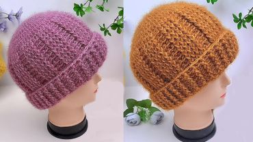 Merajut Topi Cinta untuk Ibu | Tutorial Beanie Musim Dingin yang Hangat & Mudah