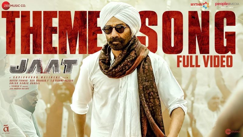 JAAT (Theme Song) - Full Video | Sunny Deol | Thaman S | Amrit Maan | Gopichandh Malineni