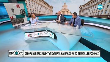 Отвори ли президентът кутията на Пандора по темата еврозона?