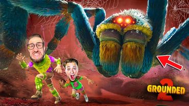 ЭТОТ ТАРАНТУЛ В 100 РАЗ БОЛЬШЕ НАС! НОВЫЙ БОСС ЭТО ЖЕСТЬ В GROUNDED 2