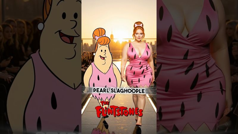 YABBA DABBA DOO! 🦖🔥 This is The Flintstones in REAL LIFE! 😱 #liveaction #ai #viral #shorts