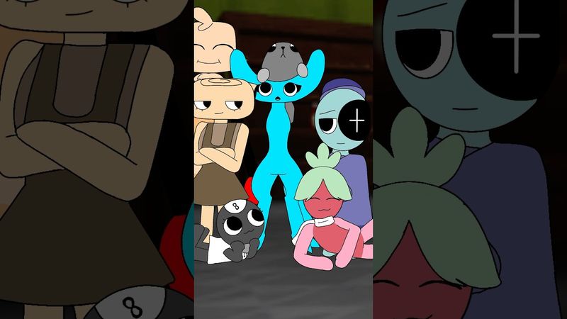 The best!(rainbow friends) dandy’s world #animation #fliaclip