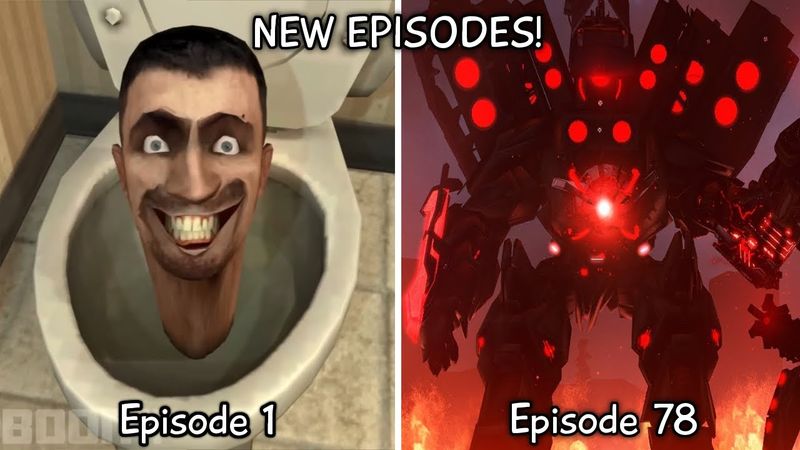 Skibidi Toilet 1 - 78 All Episodes (60 FPS REMASTERED) Semi-Titan SpeakerMan (Episode 79?)