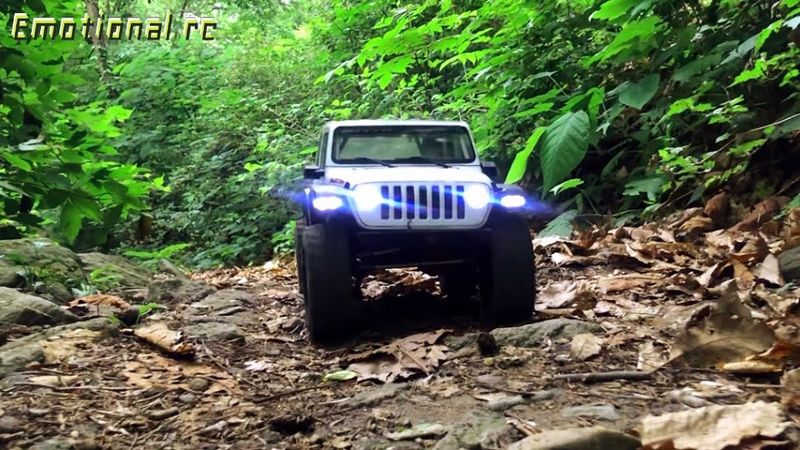 Axial SCX10 III Jeep Wrangler Rubicon JL Hiking With RC(Mountain), 4X4 Rc car
