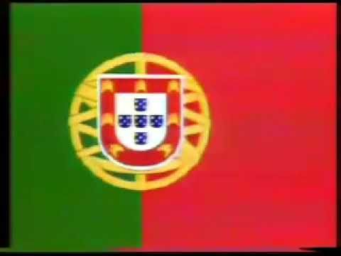 Диктор и конец эфира (RTP1 Португалия,24.02.1988)