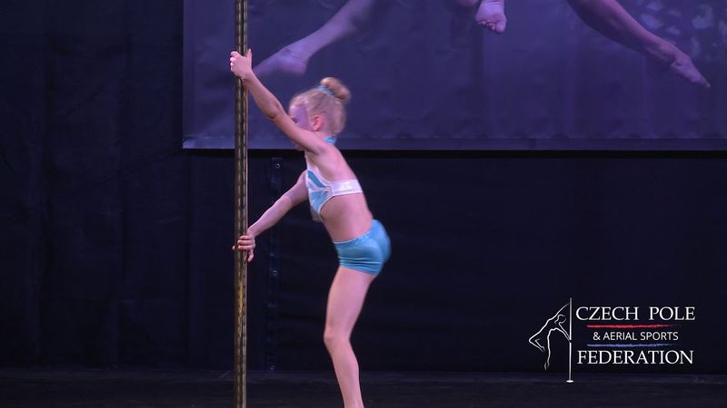 Julie Mezlíková - Mistrovství ČR v pole sport 2018 - Děti - finále