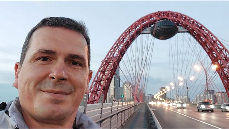 МОСКВА ГРАНДИОЗНОЕ СООРУЖЕНИЕ - ЖИВОПИСНЫЙ МОСТ