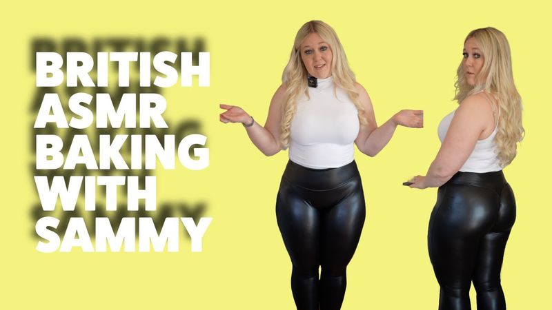 BRITISH BAKING ASMR WITH SAMMY