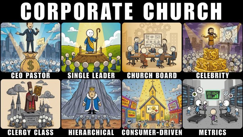 Every Time The Bible CONTRADICTS Modern Church Leadership Models