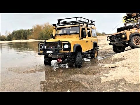 RC Car XtraSpeed Land Rover Defender D110 Camel Trophy Sand Off-Road Trail 2