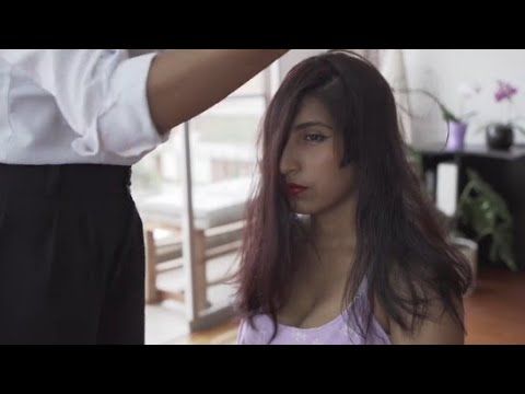 Model headshave after bob undercut