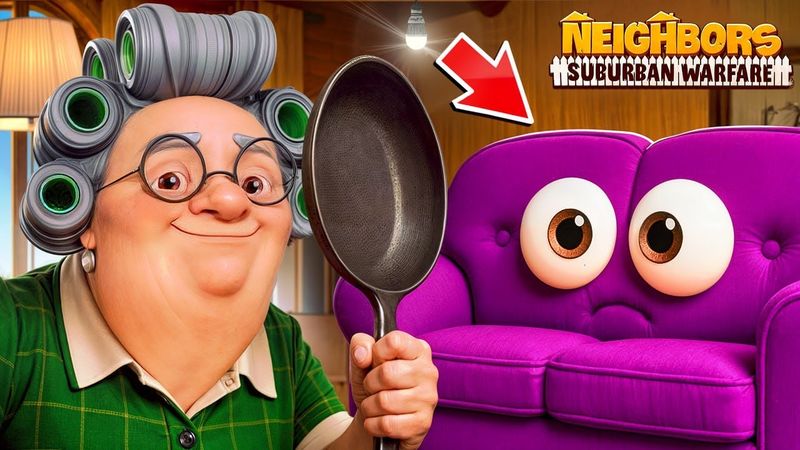 2 СОСЕДА vs 3 ФЕЙК ДИВАНА! ЭТО САМЫЕ УГАРНЫЕ ПРЯТКИ! (NEIGHBORS: SUBURBAN WARFARE)