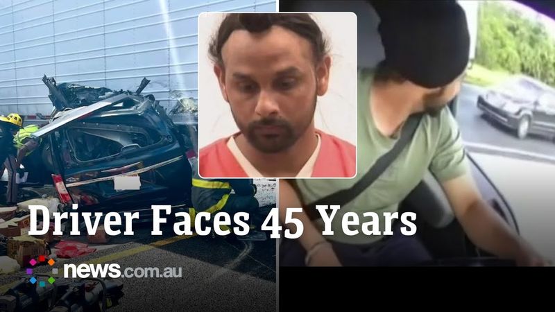 Trucker faces 45 years after deadly florida u-turn — millions demand leniency