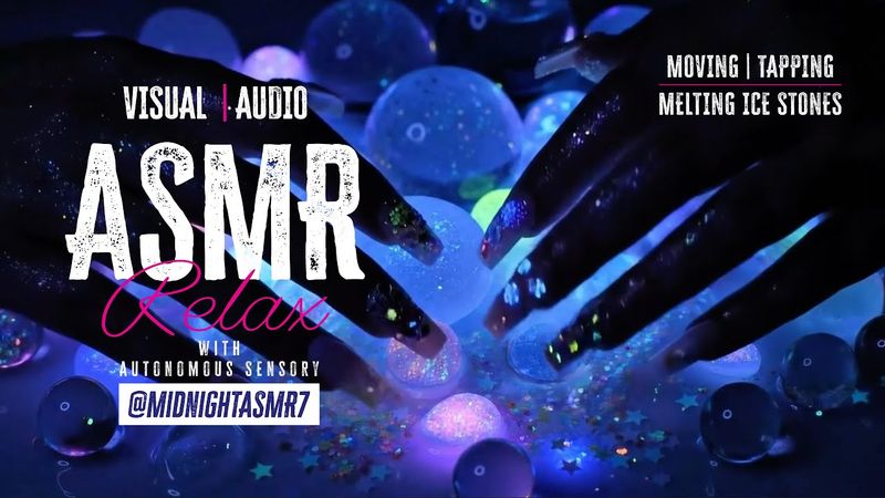 Glittered Ice Melting | ASMR