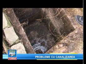 Stire Pro TV Turda: Probleme cu canalizarea
