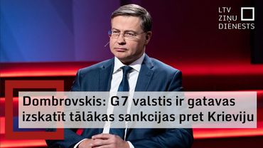 ES komisārs: G7 sanāksmē vēlreiz apliecināts atbalsts Ukrainai