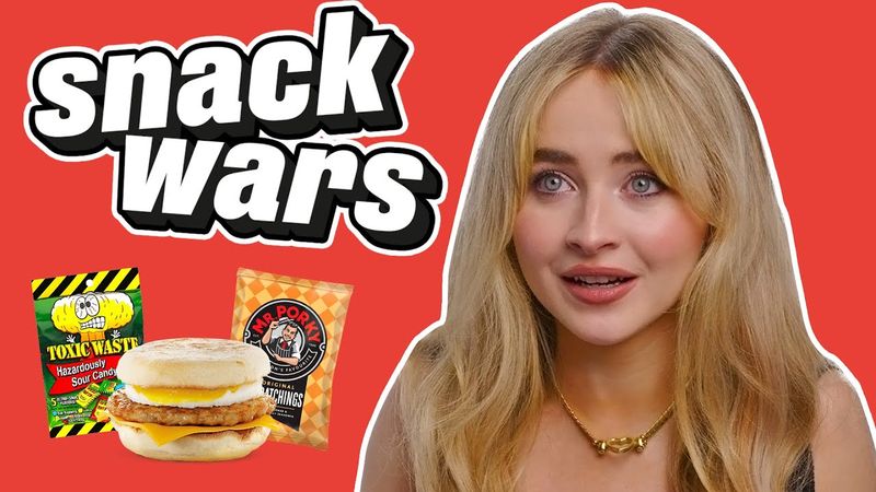 Sabrina Carpenter: "I've Never Eaten McDonald's" | Snack Wars
