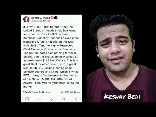 Trump’s BRILLIANT FINANCE Move! Feat. Abhijit Iyer Mitra