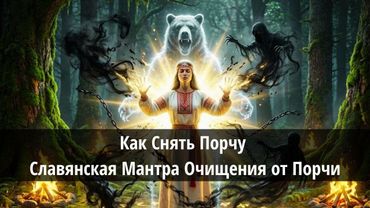 ⚡ Как Снять Порчу - Славянская Мантра Очищения от Порчи