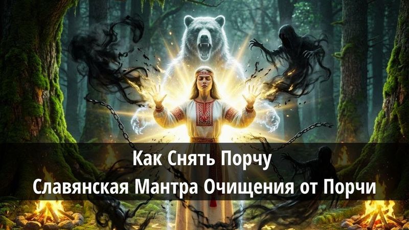 ⚡ Как Снять Порчу - Славянская Мантра Очищения от Порчи
