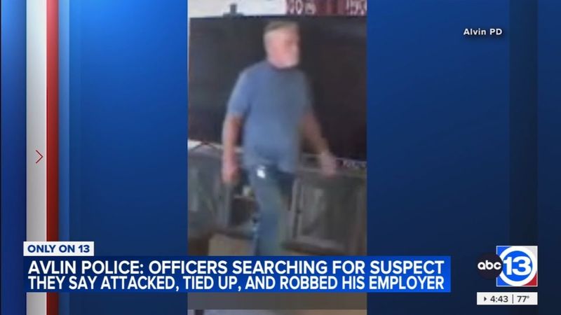 Maintenance worker wanted for allegedly tying up landlord during robbery at Alvin home, police say