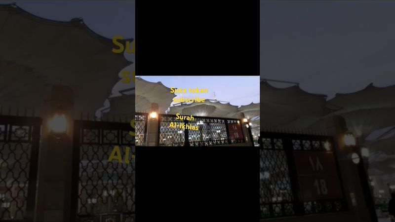 Payung raksasa Nabawi