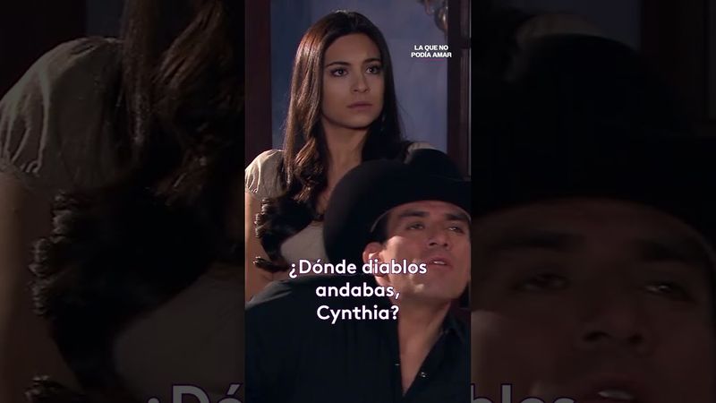 Cynthia presenta a Gustavo como su esposo #LaQueNoPodíaAmar #Uninovelas