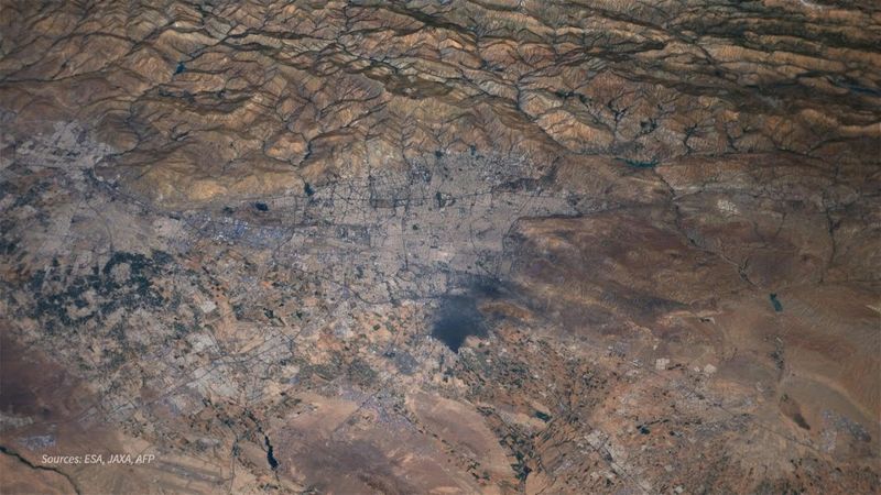 ANIMATED MAP: Iran's capital Tehran (smooth zoom) | AFP