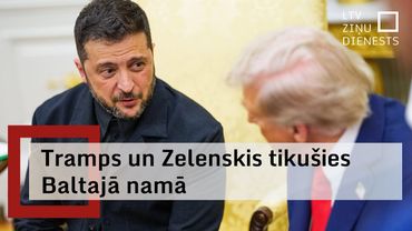 Trampa un Zelenska atkalsatikšanās Baltajā namā aizrit krietni pozitīvākā gaisotnē nekā februārī
