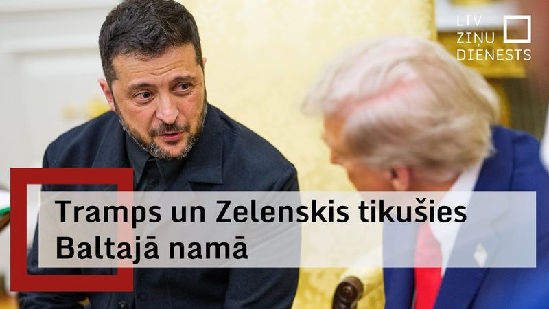 Trampa un Zelenska atkalsatikšanās Baltajā namā aizrit krietni pozitīvākā gaisotnē nekā februārī
