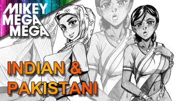 How To Draw MIDDLE EASTERN & CENTRAL ASIAN GIRLS - PAKISTANI & INDIAN - IN ANIME MANGA
