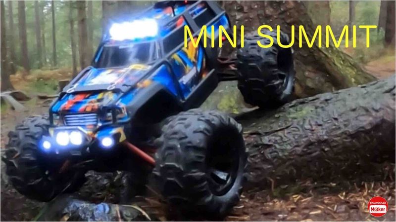 Traxxas Summit 1/16 Trail run