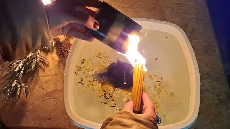 Оджиг кармических узлов на нашем пути, чистка канала удачи, програмная свеча веретено судьбы.