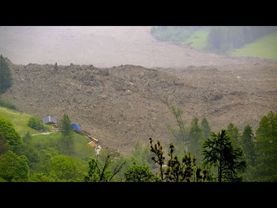 Swiss glacier collapse buries the majority of the village of Blatten