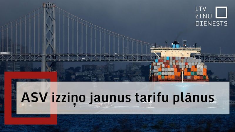 Liels ASV tarifu trieciens Kanādai