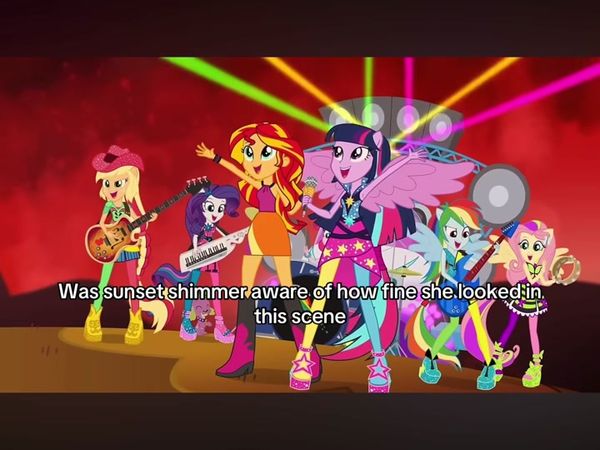 I love her #sunsetshimmer #mlp #equestriagirls #rainbowrocks #wlw #fyp