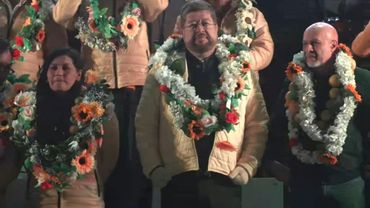 Bolivia's presidential candidate Samuel Doria Medina holds final rally ahead of election | AFP