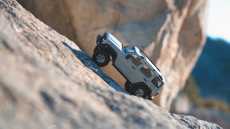 Rc Crawler 1/24 Traction Hobby Tank 300 Rock Crawling 4x4 Rc Car