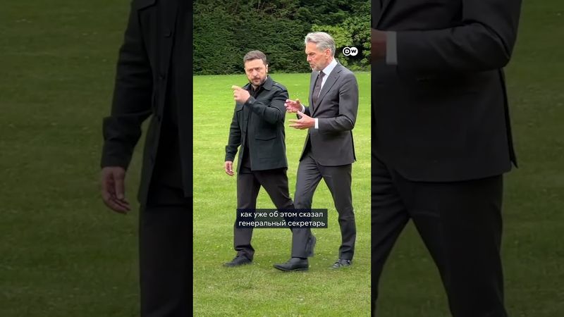 Премьер Нидерландов в интервью DW: безопасность Украины важна для Европы #shorts