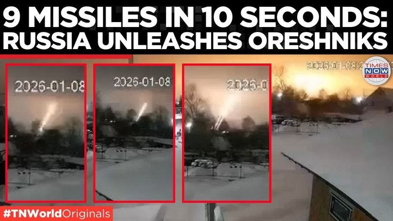 ORESHNIK IN ACTION: Russia Strikes Back After Putin Residence Attack