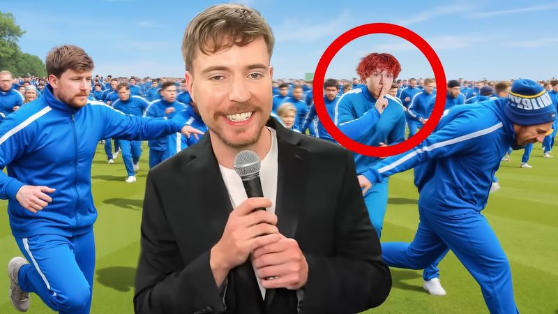 Я спрятался в видео у Популярного Блогера и меня НЕ ЗАМЕТИЛИ