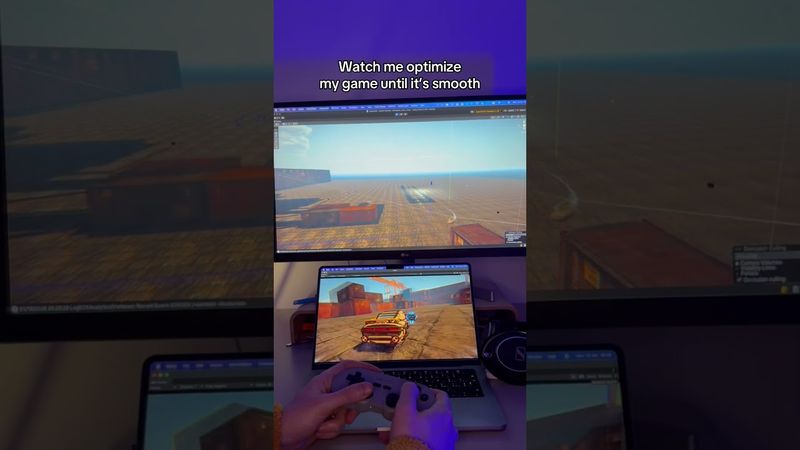 How the Game Looks vs How It Runs #indiegame #gamedev