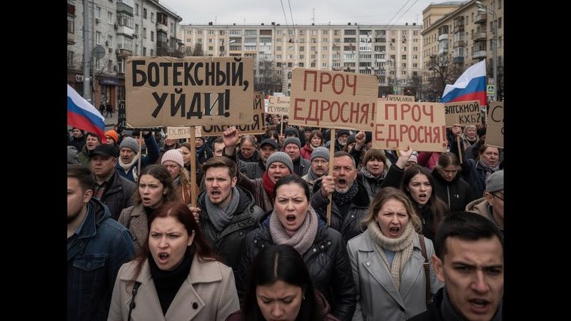 🔥События в  РФ которые происходят благодаря ЕДРО и геостратегу бункерному Пукину.ОПГ РФ мафия и Моль